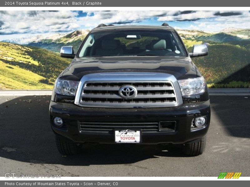 Black / Graphite 2014 Toyota Sequoia Platinum 4x4