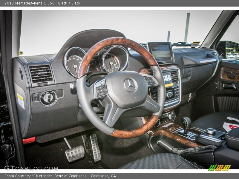 Black / Black 2013 Mercedes-Benz G 550