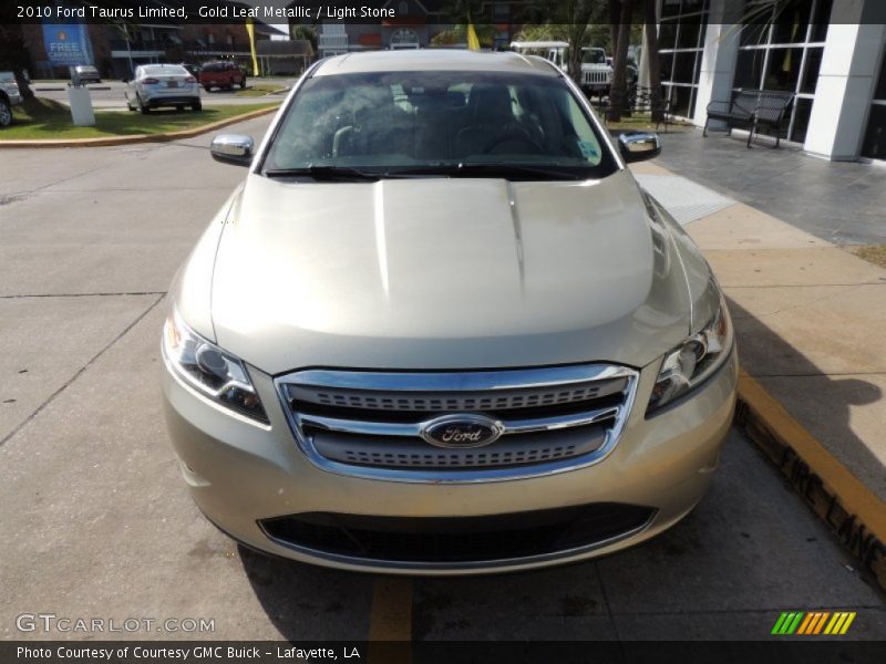 Gold Leaf Metallic / Light Stone 2010 Ford Taurus Limited
