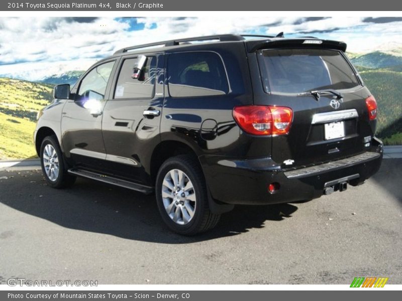 Black / Graphite 2014 Toyota Sequoia Platinum 4x4