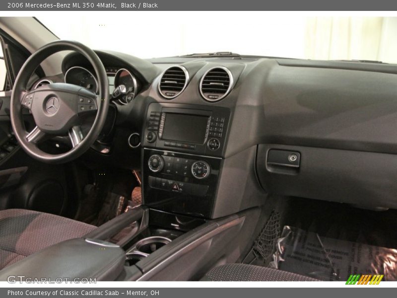 Black / Black 2006 Mercedes-Benz ML 350 4Matic