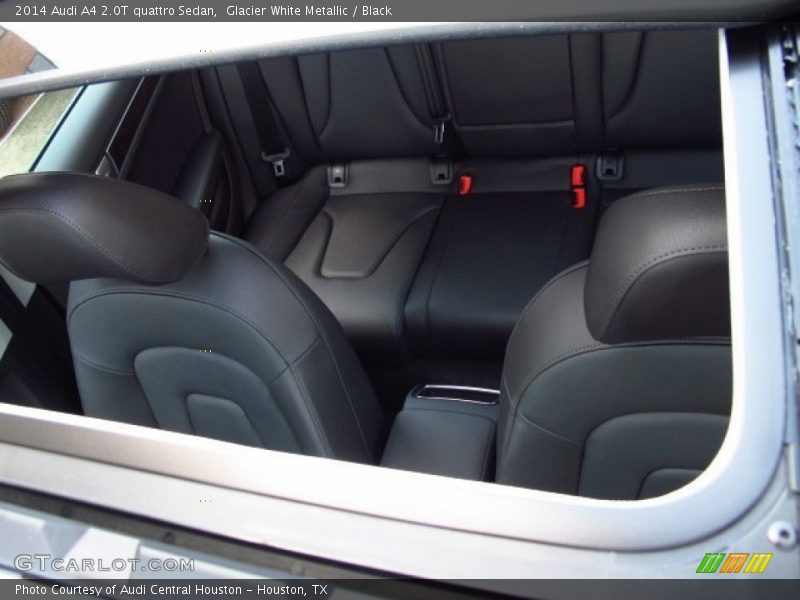 Glacier White Metallic / Black 2014 Audi A4 2.0T quattro Sedan