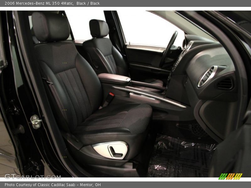 Black / Black 2006 Mercedes-Benz ML 350 4Matic
