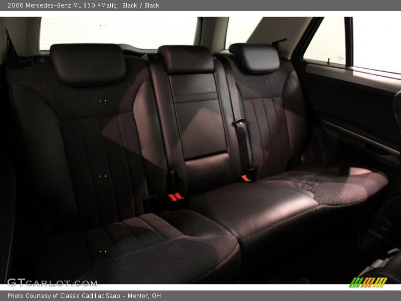 Black / Black 2006 Mercedes-Benz ML 350 4Matic