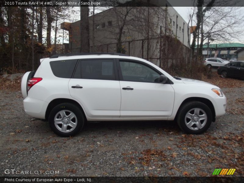 Super White / Sand Beige 2010 Toyota RAV4 I4 4WD