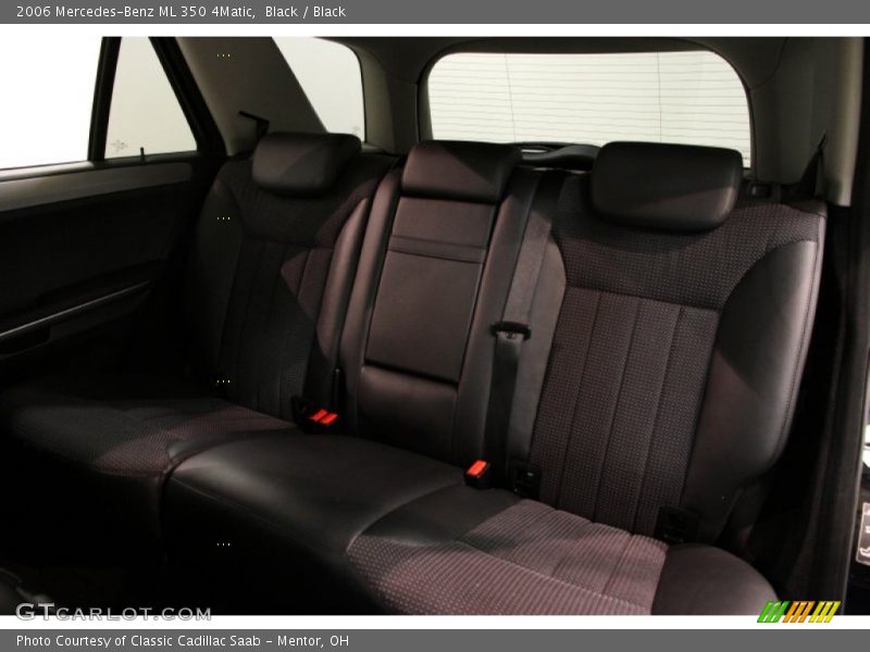 Black / Black 2006 Mercedes-Benz ML 350 4Matic