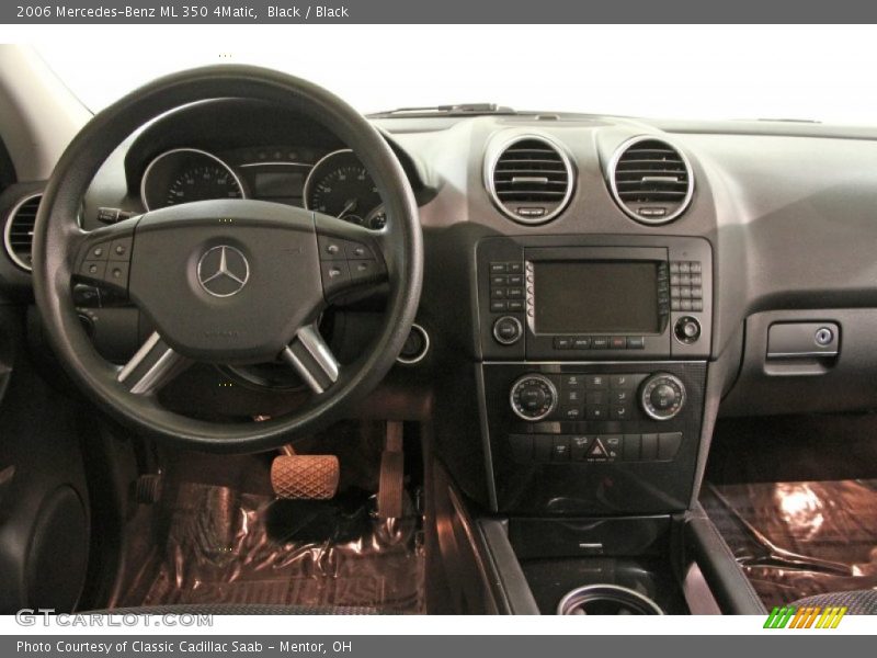 Black / Black 2006 Mercedes-Benz ML 350 4Matic