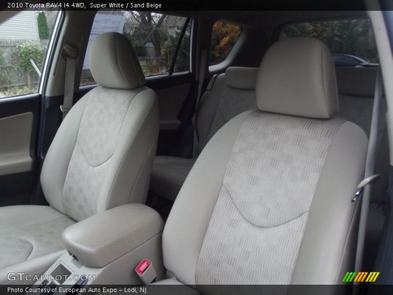 Super White / Sand Beige 2010 Toyota RAV4 I4 4WD