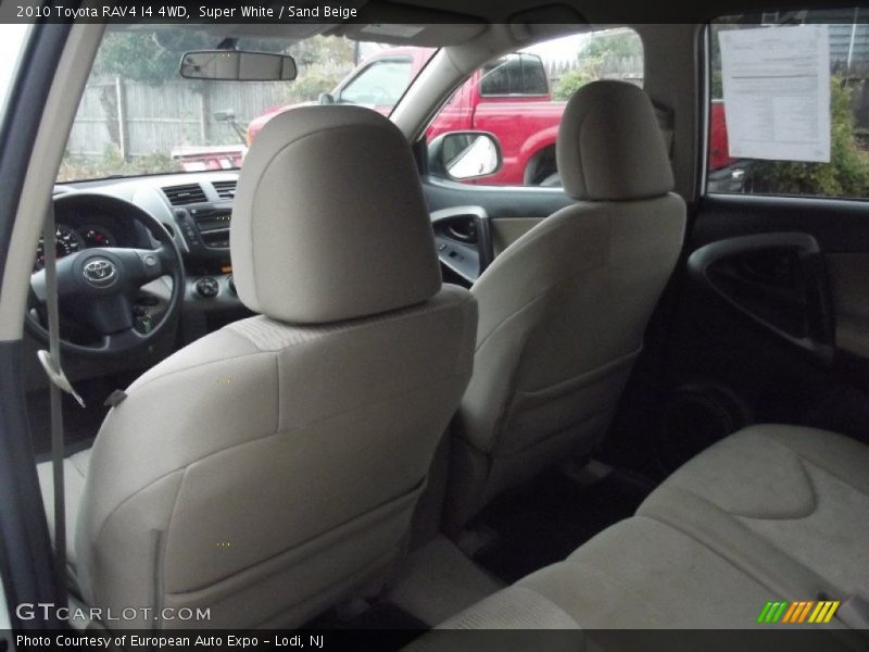 Super White / Sand Beige 2010 Toyota RAV4 I4 4WD