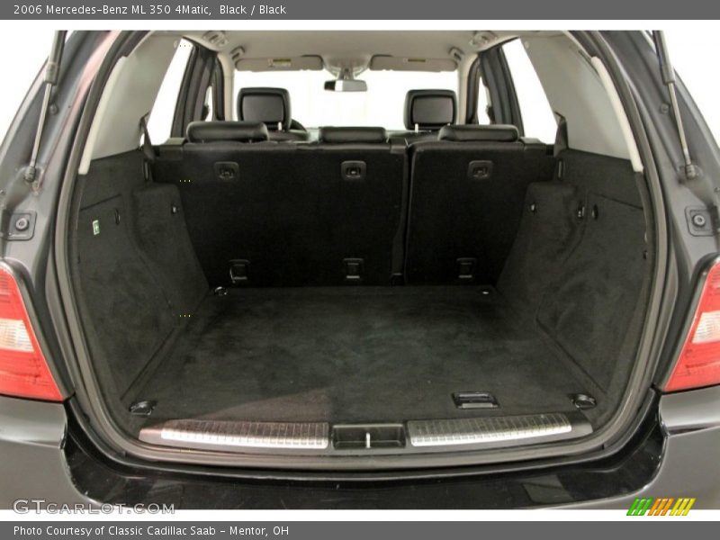 Black / Black 2006 Mercedes-Benz ML 350 4Matic