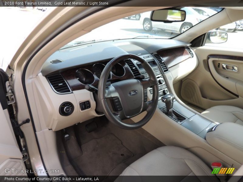 Gold Leaf Metallic / Light Stone 2010 Ford Taurus Limited