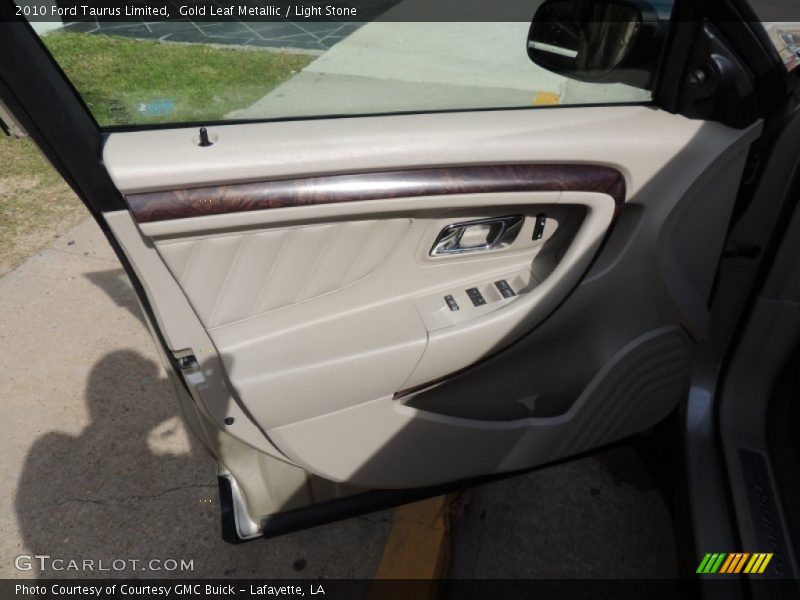 Gold Leaf Metallic / Light Stone 2010 Ford Taurus Limited