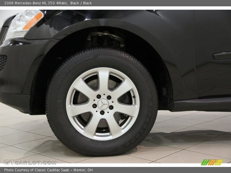 Black / Black 2006 Mercedes-Benz ML 350 4Matic