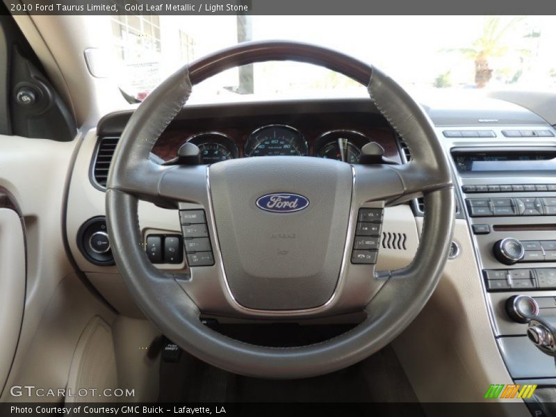 Gold Leaf Metallic / Light Stone 2010 Ford Taurus Limited