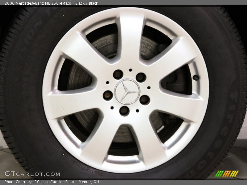 Black / Black 2006 Mercedes-Benz ML 350 4Matic