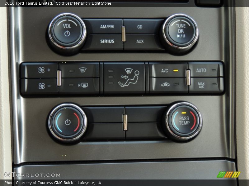 Gold Leaf Metallic / Light Stone 2010 Ford Taurus Limited
