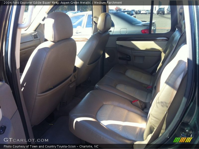 Aspen Green Metallic / Medium Parchment 2004 Ford Explorer Eddie Bauer 4x4