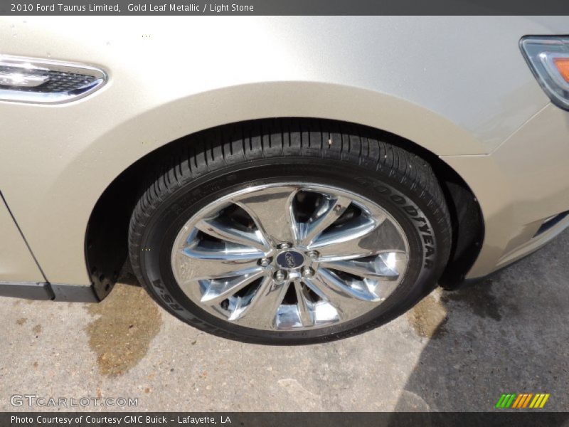 Gold Leaf Metallic / Light Stone 2010 Ford Taurus Limited