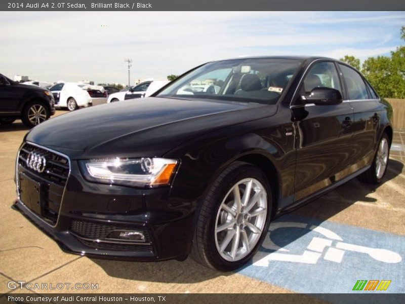 Brilliant Black / Black 2014 Audi A4 2.0T Sedan