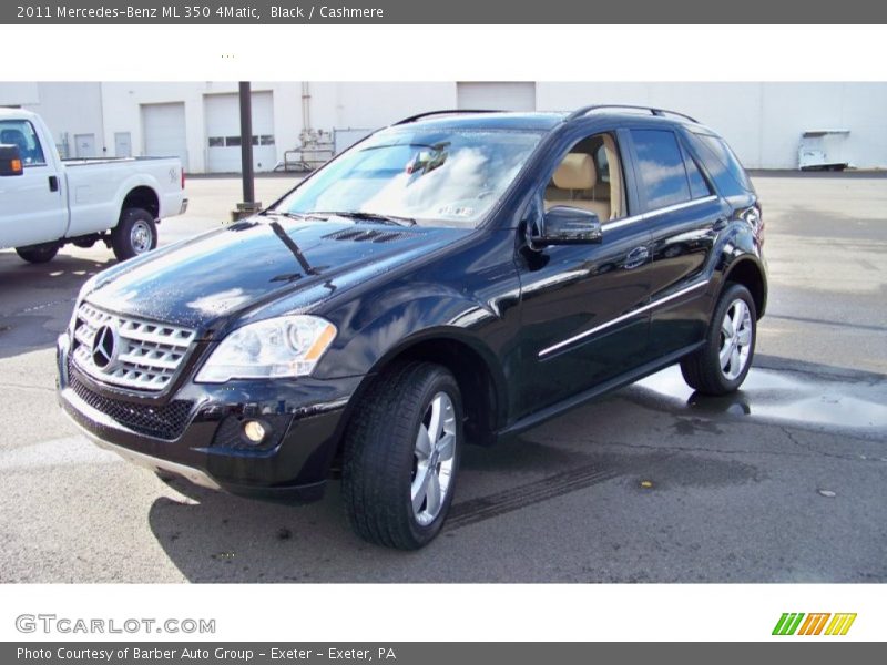 Black / Cashmere 2011 Mercedes-Benz ML 350 4Matic