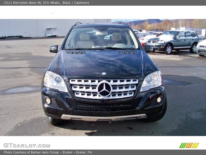 Black / Cashmere 2011 Mercedes-Benz ML 350 4Matic
