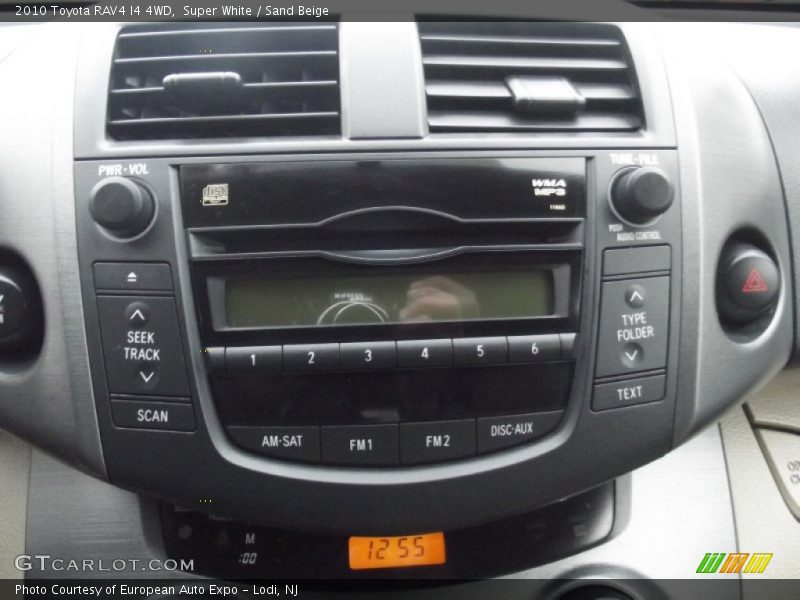 Super White / Sand Beige 2010 Toyota RAV4 I4 4WD