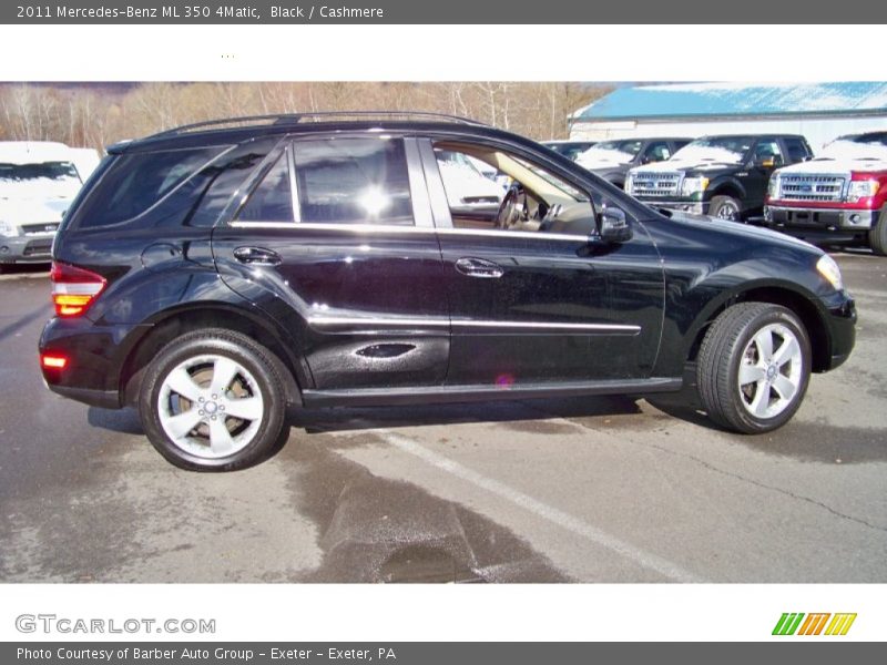Black / Cashmere 2011 Mercedes-Benz ML 350 4Matic