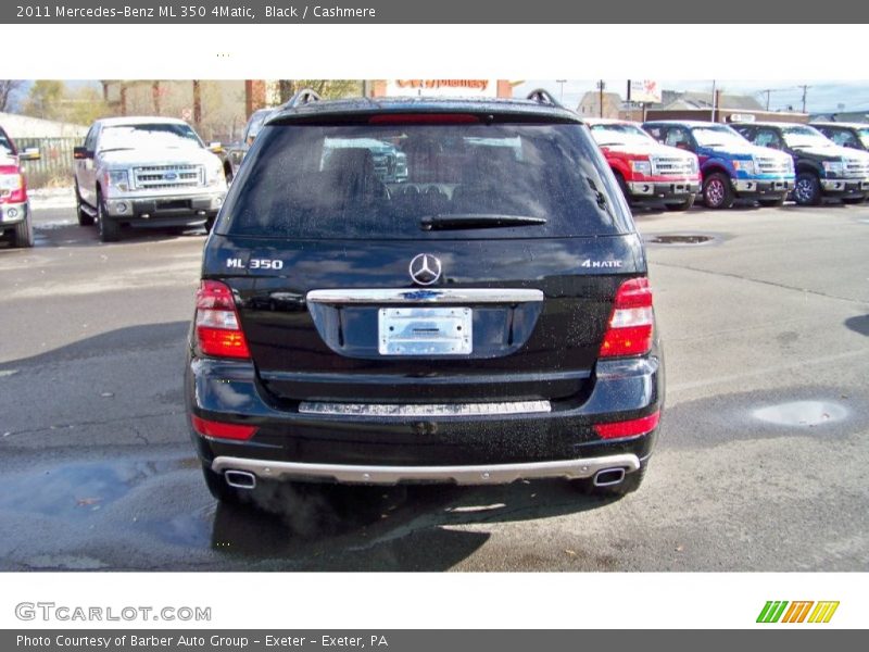 Black / Cashmere 2011 Mercedes-Benz ML 350 4Matic