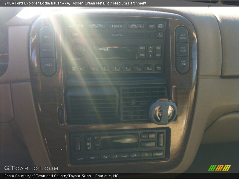 Aspen Green Metallic / Medium Parchment 2004 Ford Explorer Eddie Bauer 4x4
