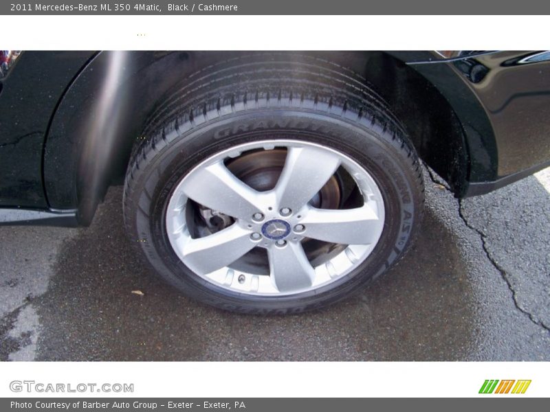 Black / Cashmere 2011 Mercedes-Benz ML 350 4Matic
