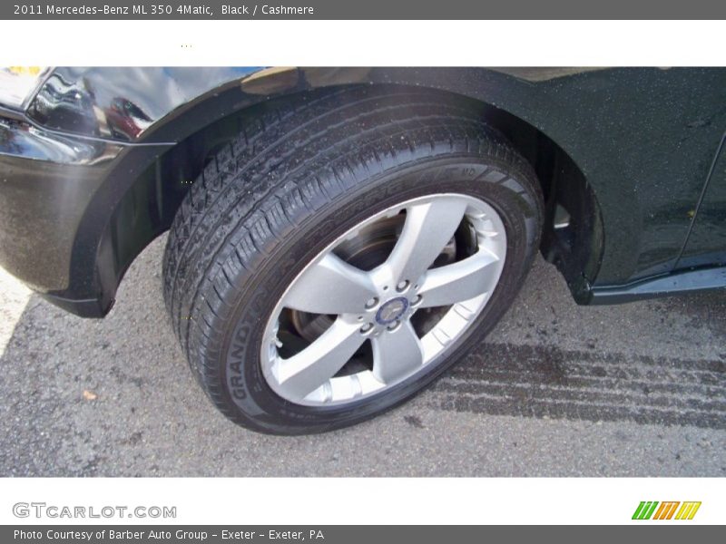 Black / Cashmere 2011 Mercedes-Benz ML 350 4Matic