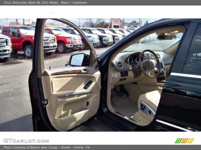 Black / Cashmere 2011 Mercedes-Benz ML 350 4Matic