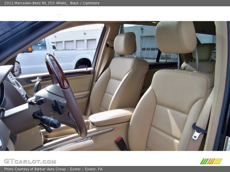 Black / Cashmere 2011 Mercedes-Benz ML 350 4Matic