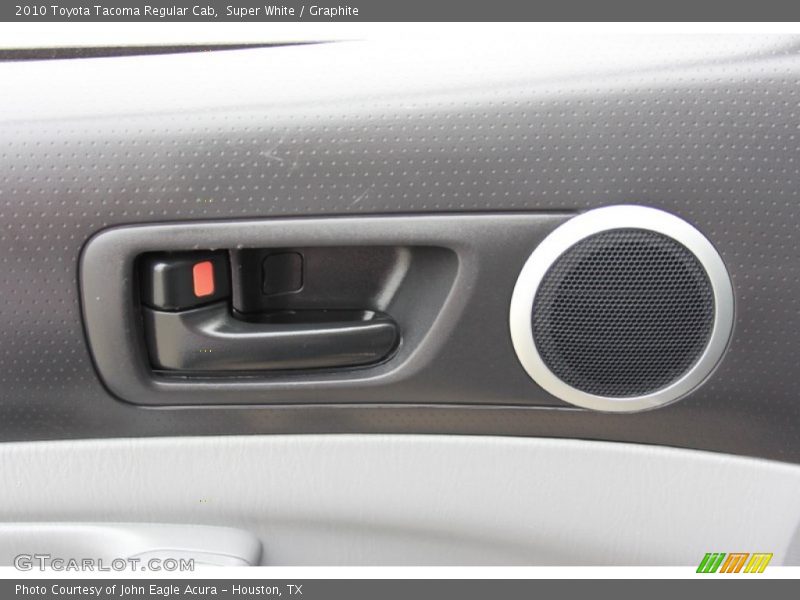 Super White / Graphite 2010 Toyota Tacoma Regular Cab