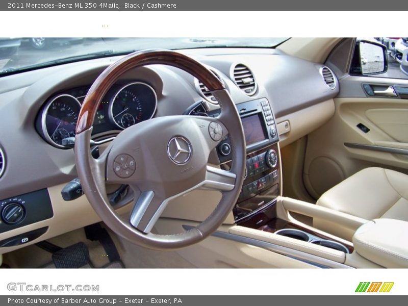 Black / Cashmere 2011 Mercedes-Benz ML 350 4Matic