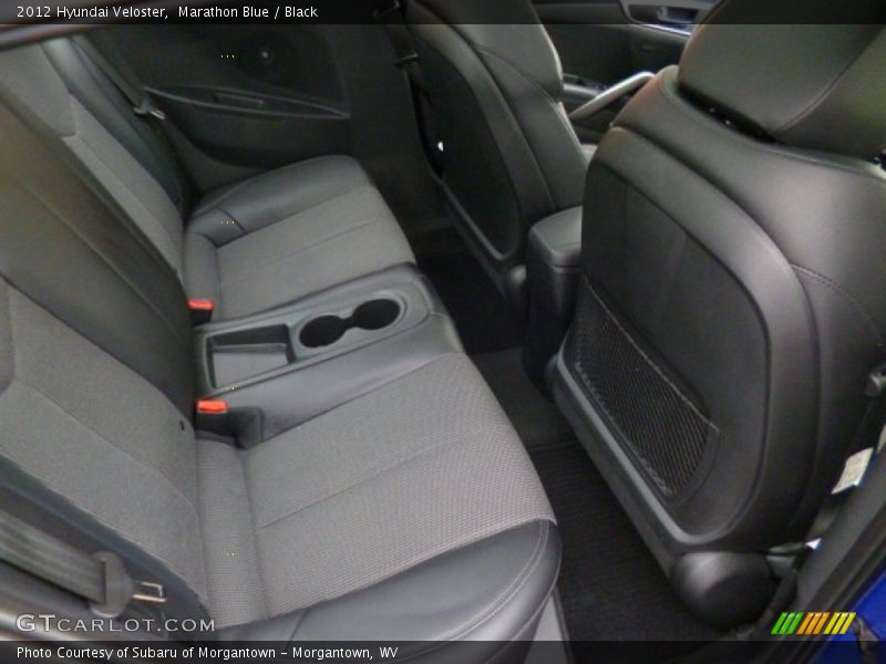 Marathon Blue / Black 2012 Hyundai Veloster