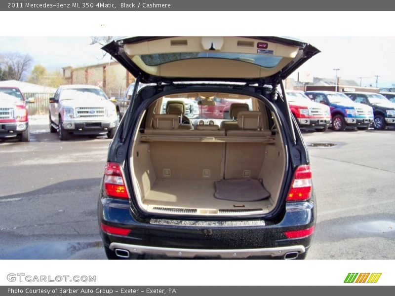 Black / Cashmere 2011 Mercedes-Benz ML 350 4Matic