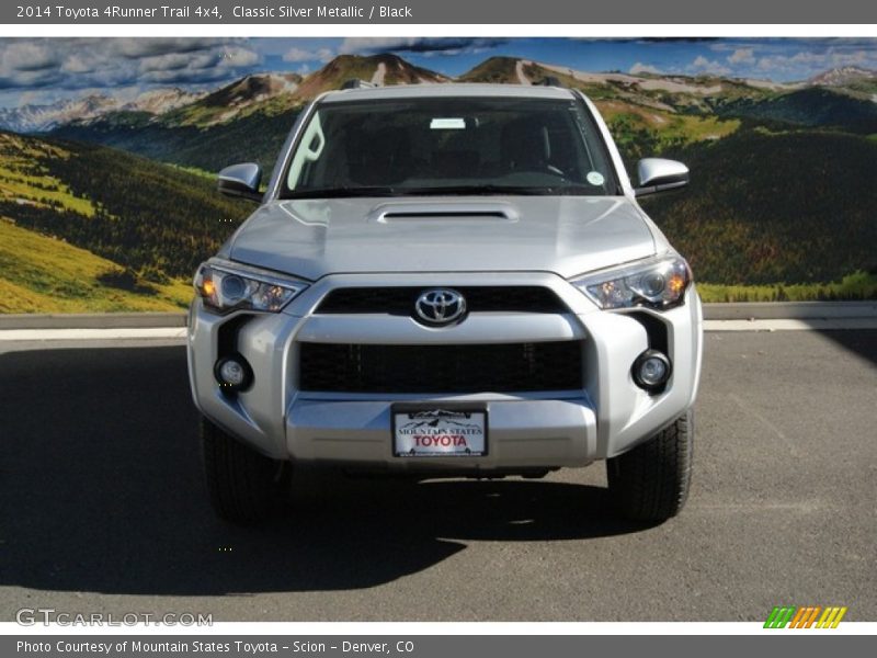 Classic Silver Metallic / Black 2014 Toyota 4Runner Trail 4x4