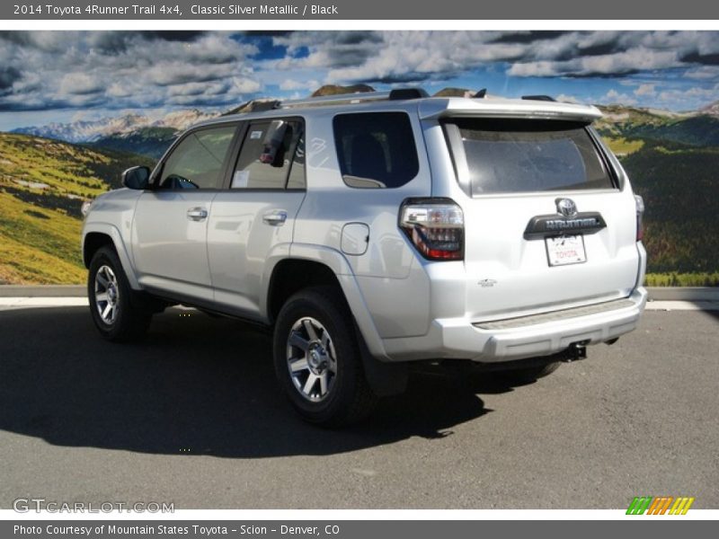 Classic Silver Metallic / Black 2014 Toyota 4Runner Trail 4x4