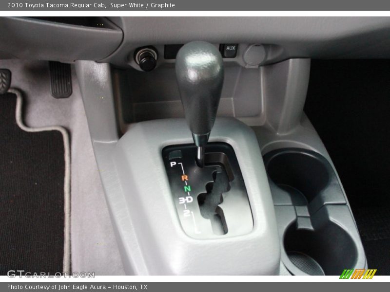 Super White / Graphite 2010 Toyota Tacoma Regular Cab