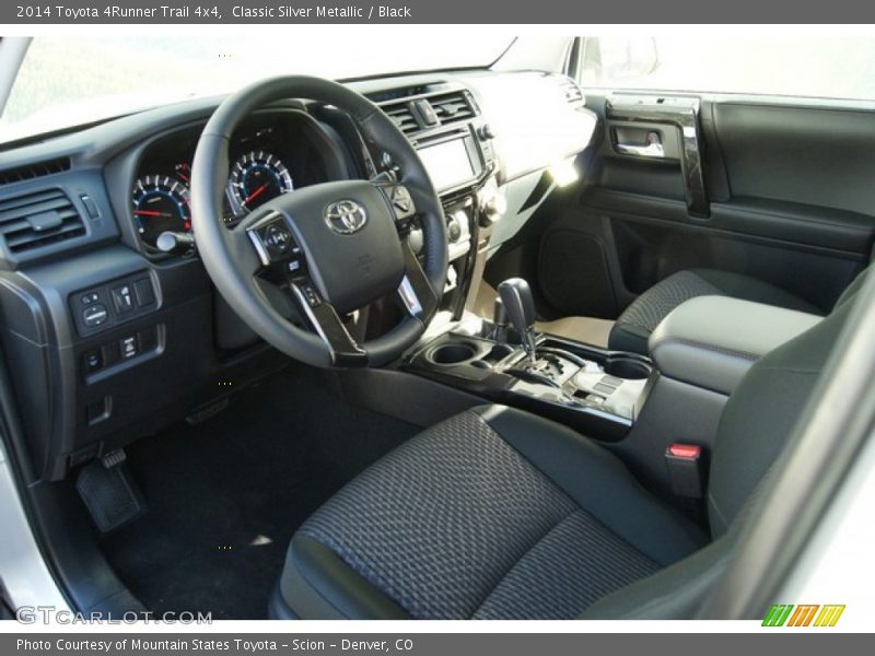 Classic Silver Metallic / Black 2014 Toyota 4Runner Trail 4x4