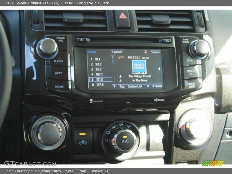 Classic Silver Metallic / Black 2014 Toyota 4Runner Trail 4x4