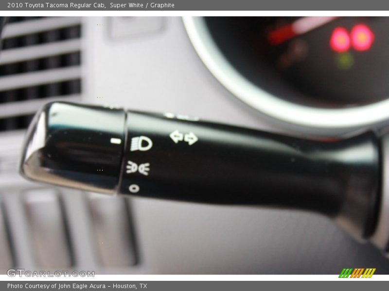 Super White / Graphite 2010 Toyota Tacoma Regular Cab