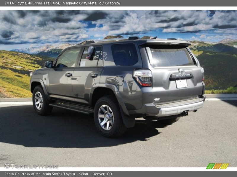 Magnetic Gray Metallic / Graphite 2014 Toyota 4Runner Trail 4x4