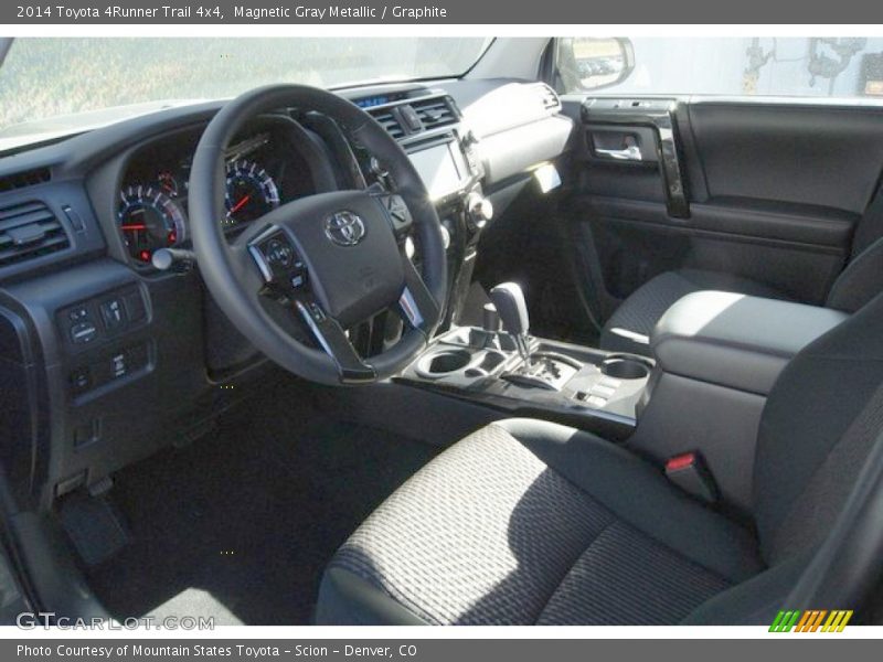 Magnetic Gray Metallic / Graphite 2014 Toyota 4Runner Trail 4x4