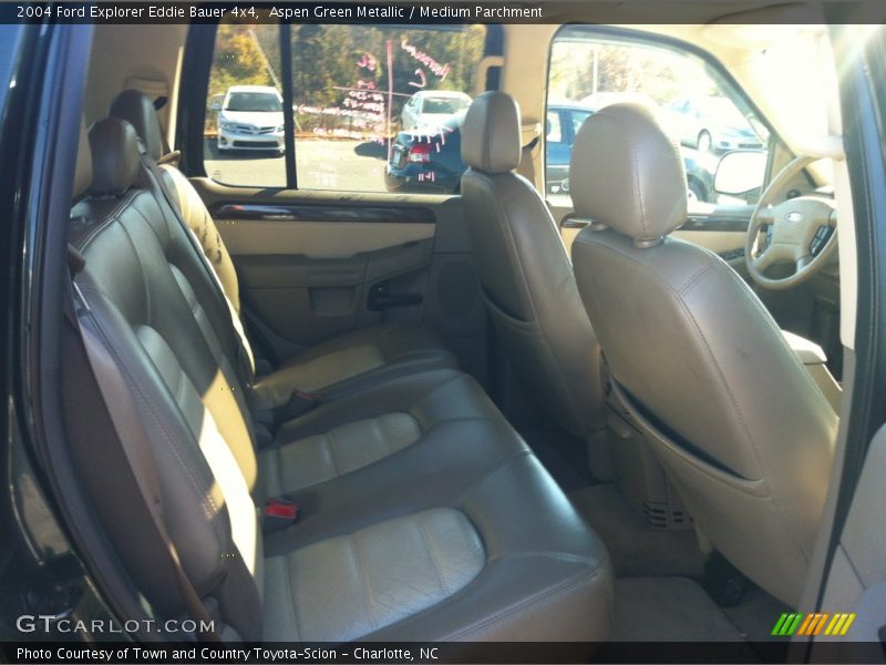 Aspen Green Metallic / Medium Parchment 2004 Ford Explorer Eddie Bauer 4x4