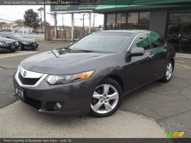 Grigio Metallic / Ebony 2010 Acura TSX Sedan