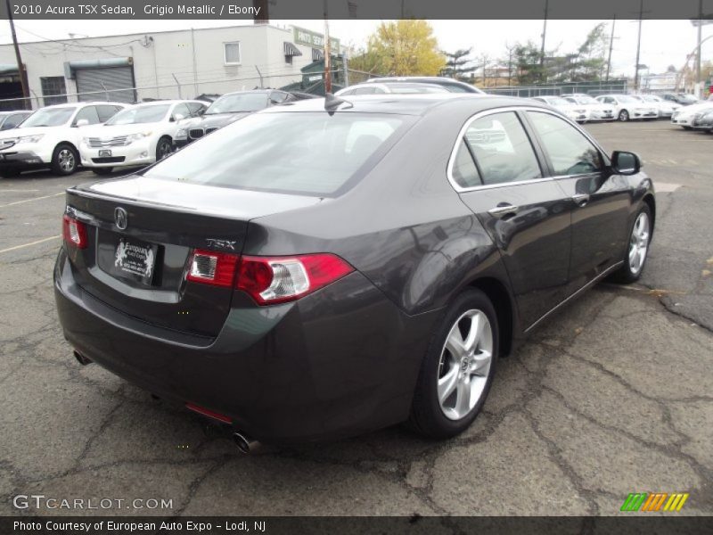 Grigio Metallic / Ebony 2010 Acura TSX Sedan