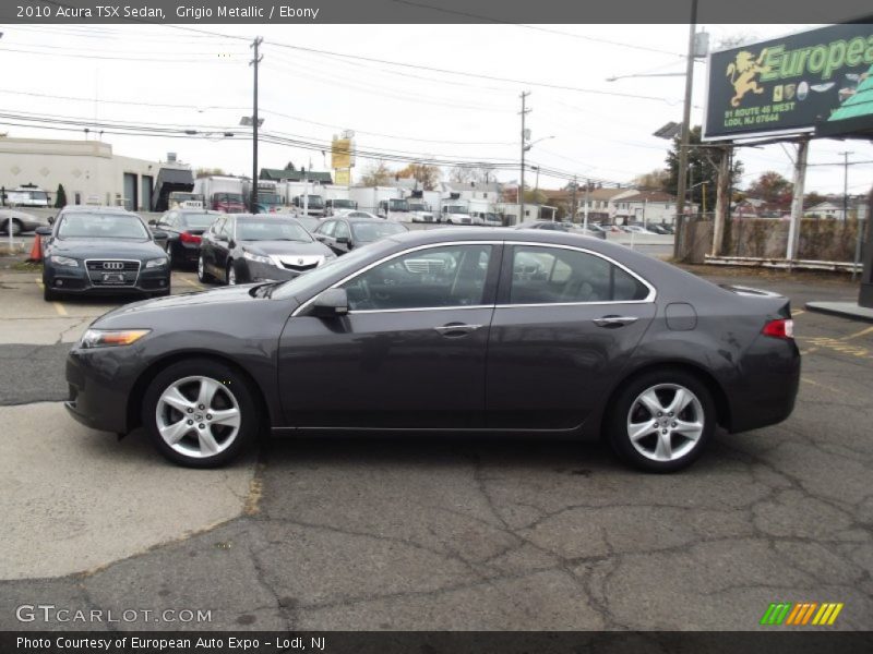 Grigio Metallic / Ebony 2010 Acura TSX Sedan