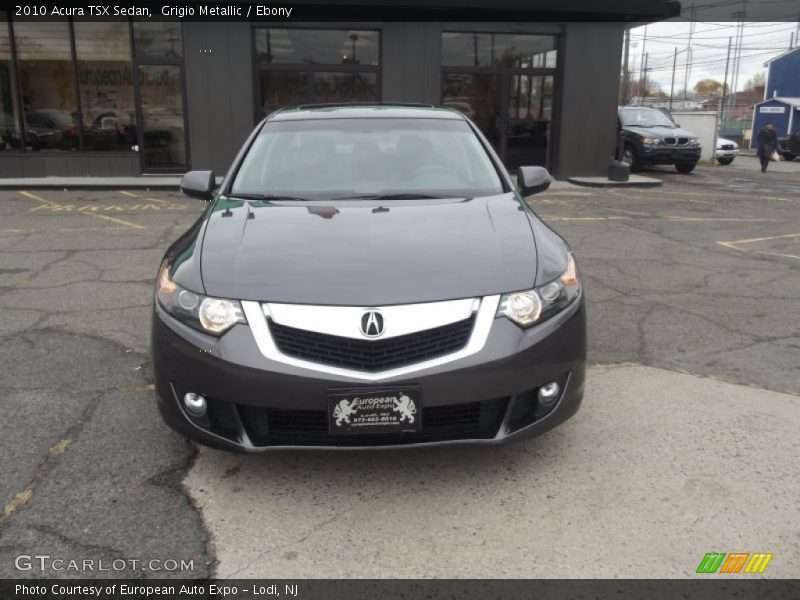 Grigio Metallic / Ebony 2010 Acura TSX Sedan